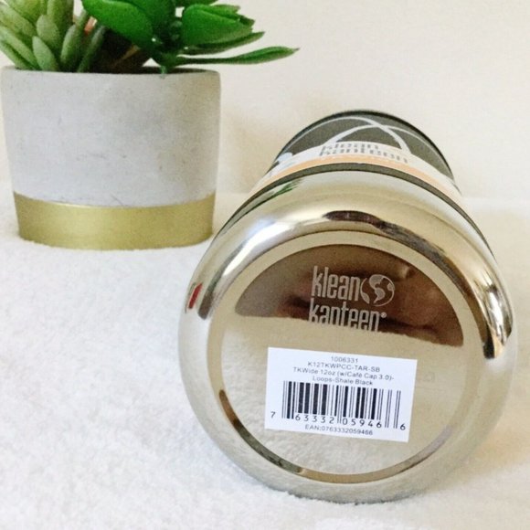 ⛔️SOLD⛔️ KLEAN KANTEEN TKWide 12 oz. Water Bottle - Picture 8 of 11